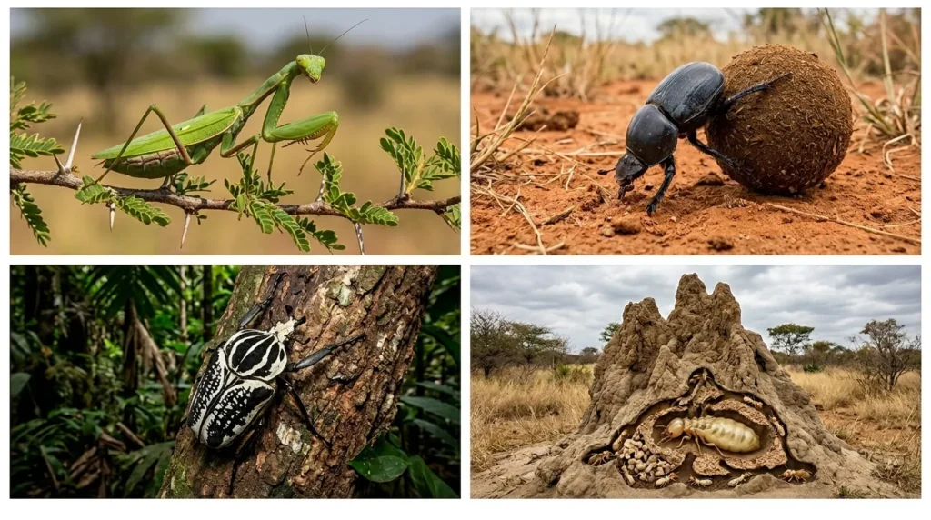 what animals are from africa