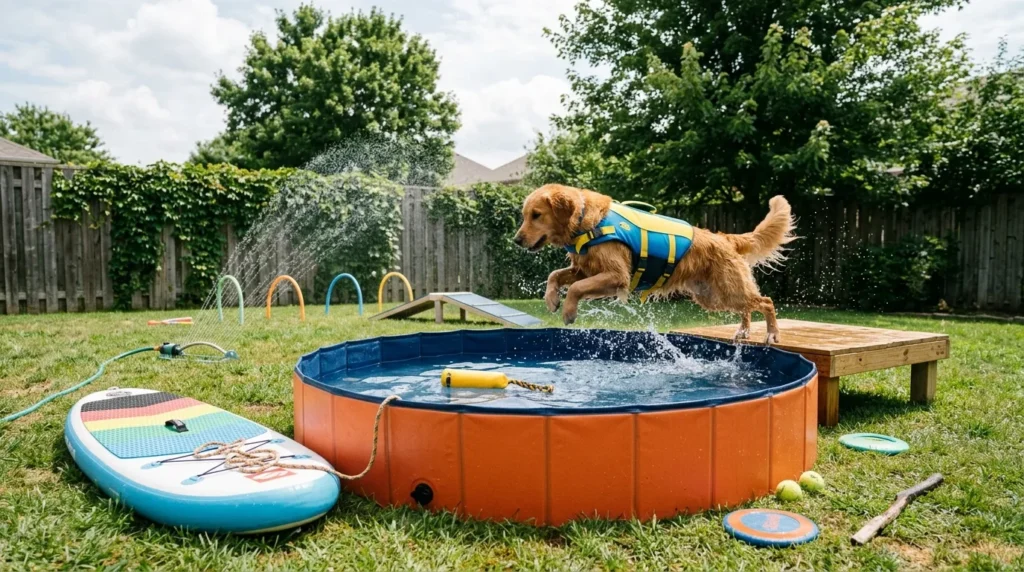 Provide a Paddling Pool for Your Dog