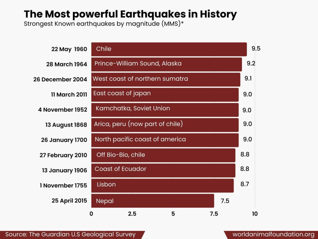 10 interesting facts about earthquakes
