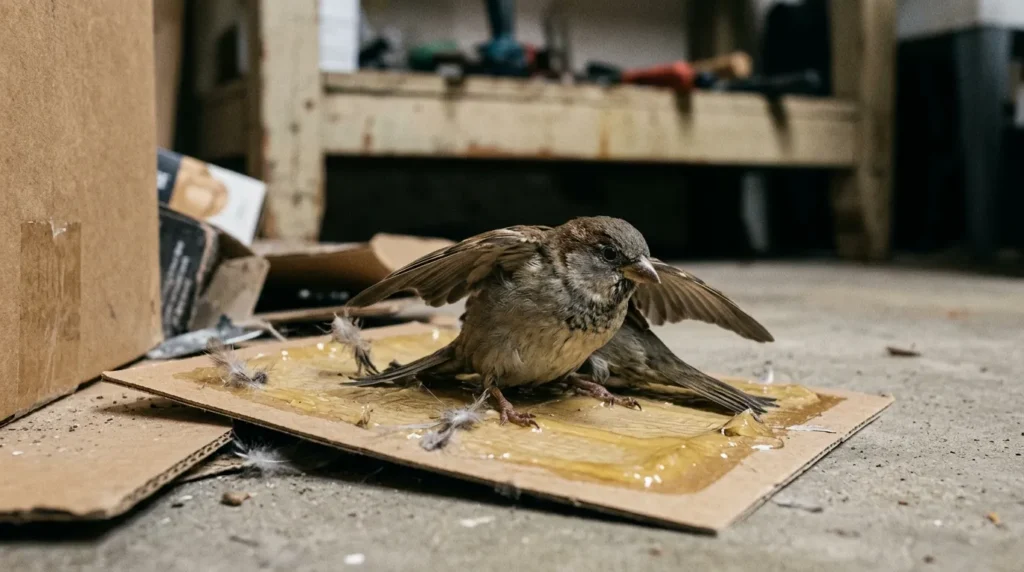 Glue Traps are Indiscriminate