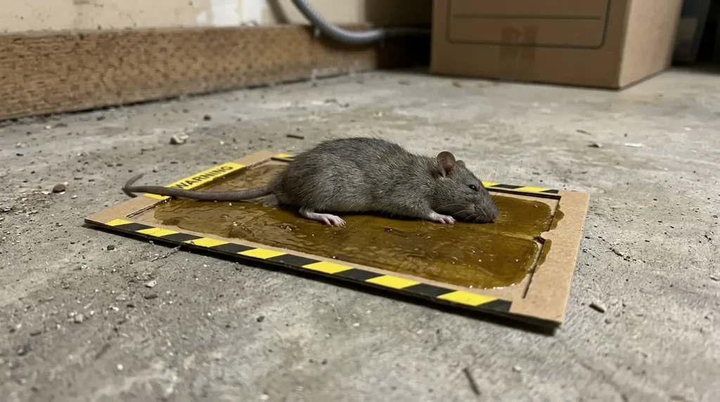 Sticky Mouse Traps Poisonous to Humans