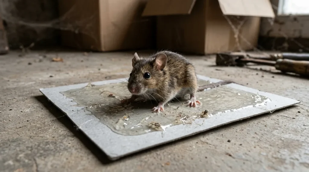 Sticky Mouse Traps, Cause of Prolonged Suffering