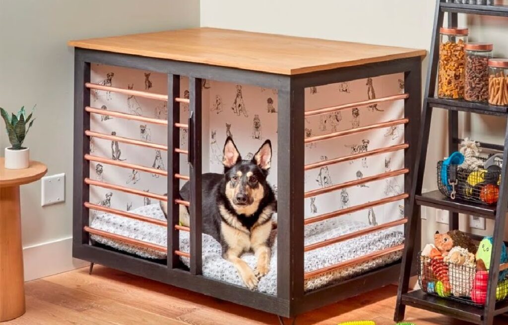 Crate training store a senior dog