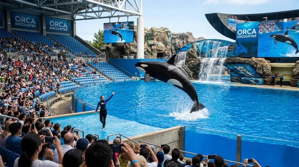 Orcas Sleep While Keeping One Eye Open (Whale and Dolphin Conservation)