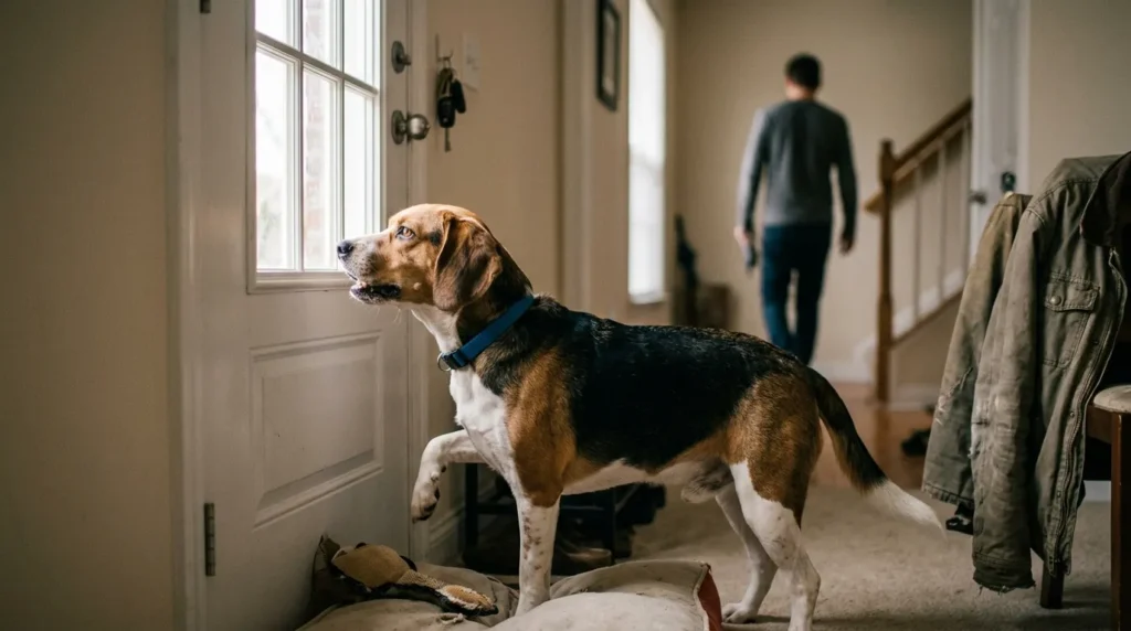 Dogs Experience Separation Anxiety. (RSPCA)