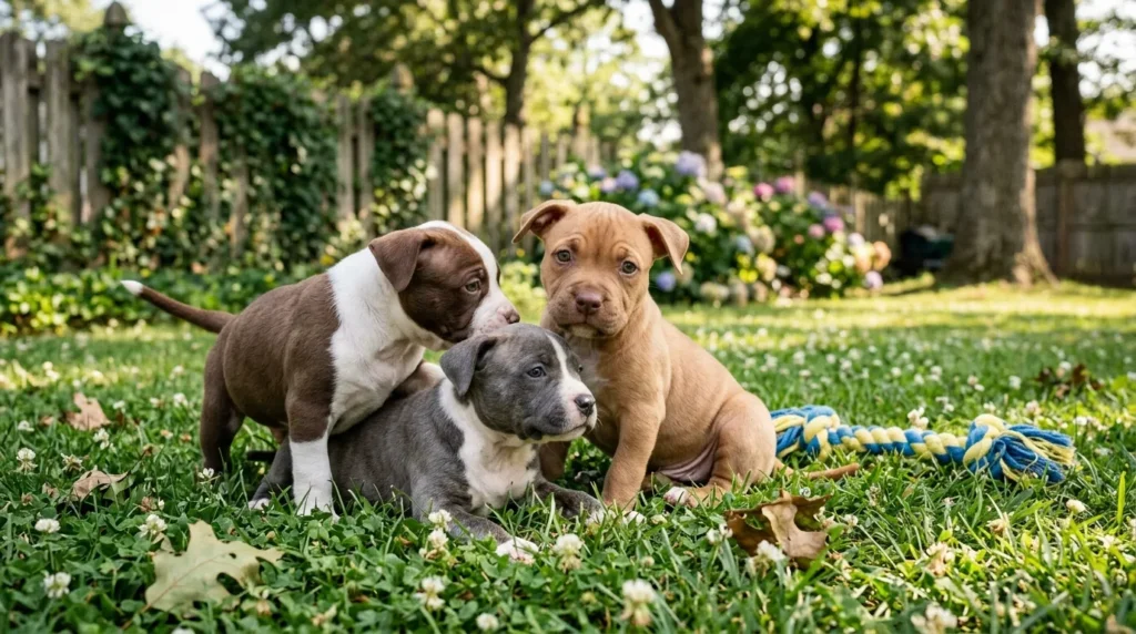 Miniature Pitbull Puppies