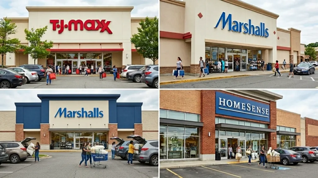 TJ Maxx, Marshalls, & Homesense