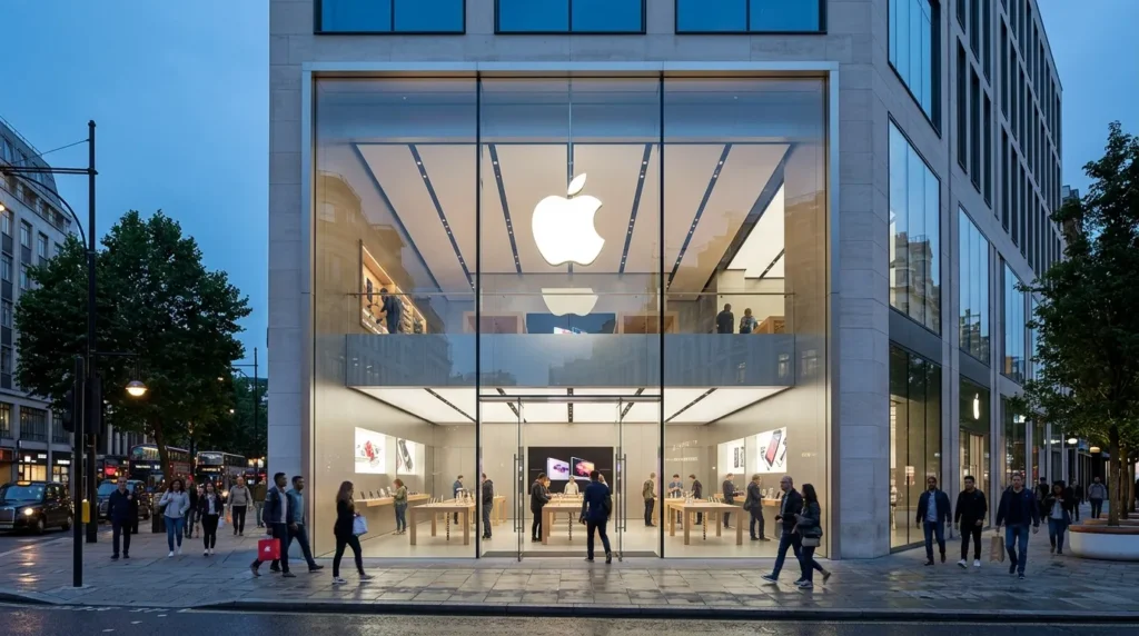 The Apple store
