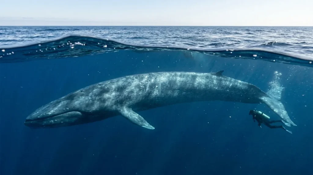 Blue Whale Size