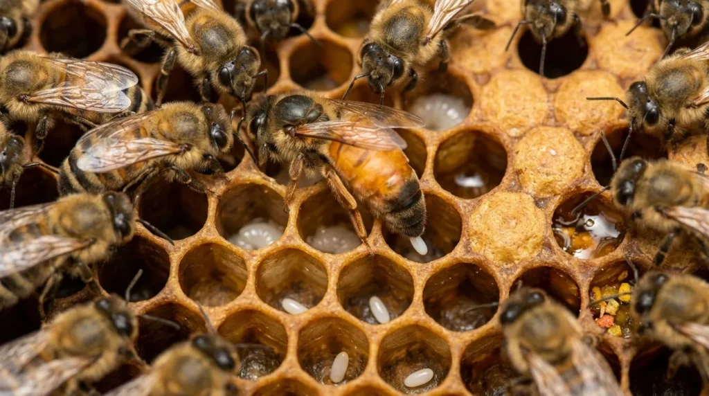Queen Honey Bee Lays 800,000 Eggs Throughout Its Life (Medium)