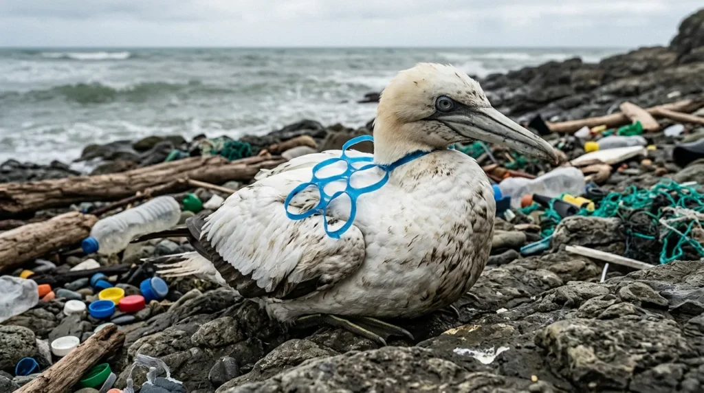 Each Year, More Than One Million Seabirds and 100,000 Mammals Become Pollution Victims