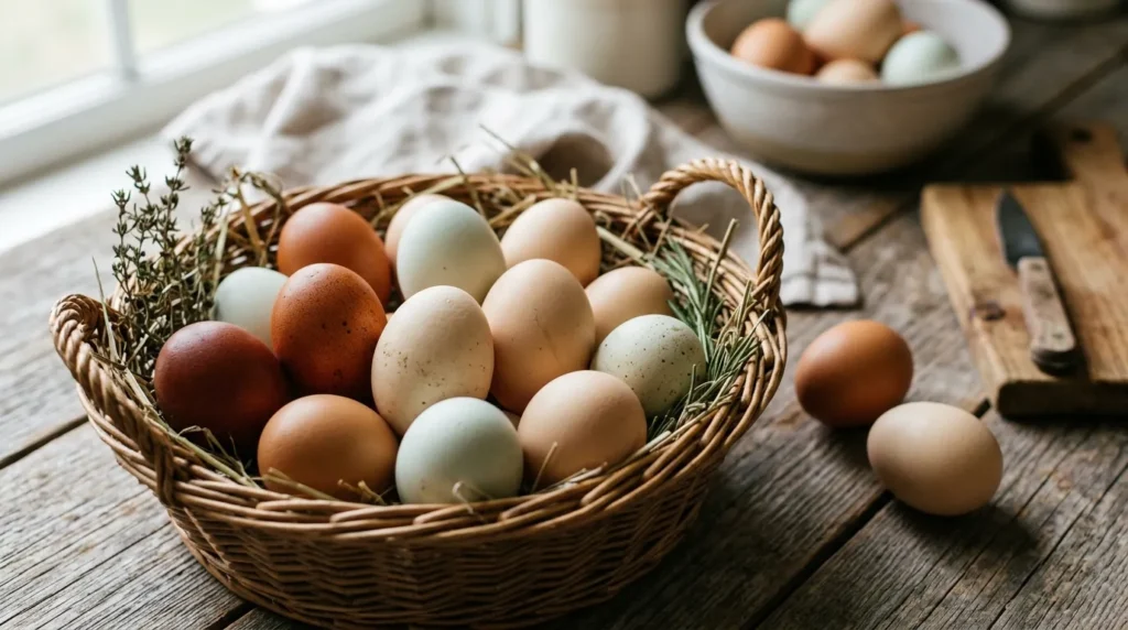 The Egg Color of Chickens Are Determined by Their Genetics (Michigan State University)