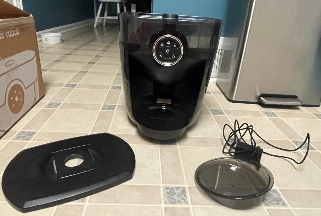 litter robot setup
