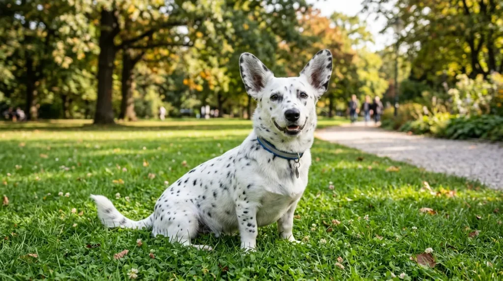Corgi x Dalmatian : Corgitian
