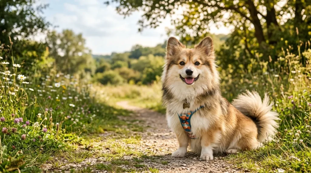 Corgi x Pomeranian: Corgipom