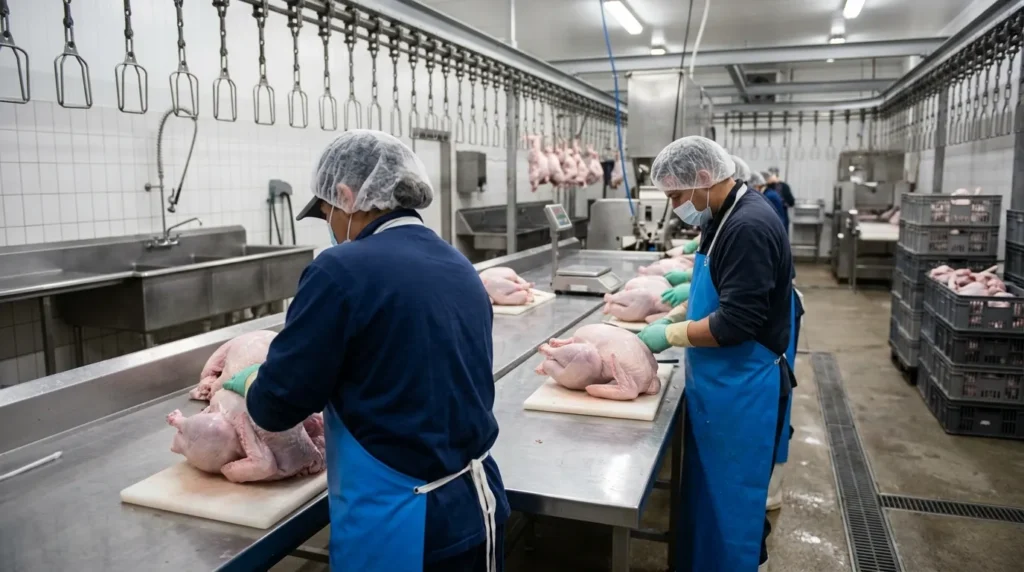 Turkeys Are Slaughtered 