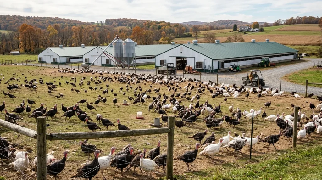 Turkeys Can Live for up to Ten Years in the Wild if Not Slaughtered. 