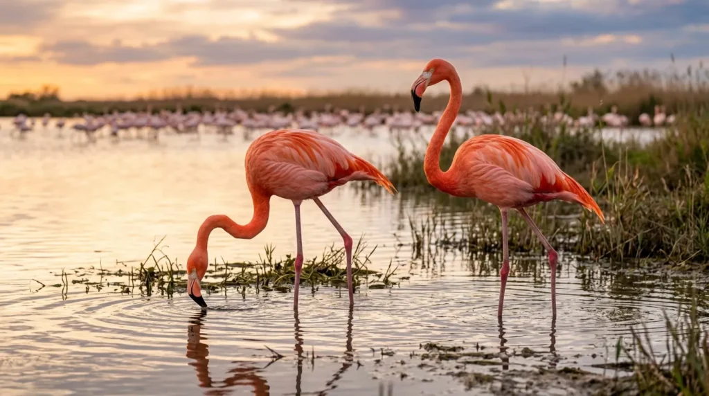 . Flamingos