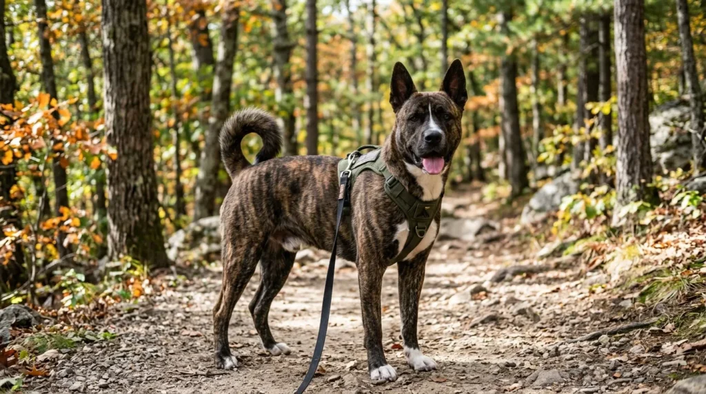 Akita Pit (Akita Inu x Pitbull Mix)