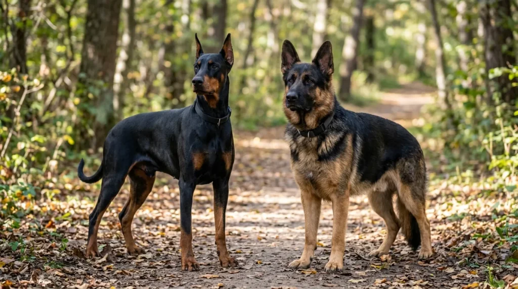 Doberman vs. German Shepherd as a Pet