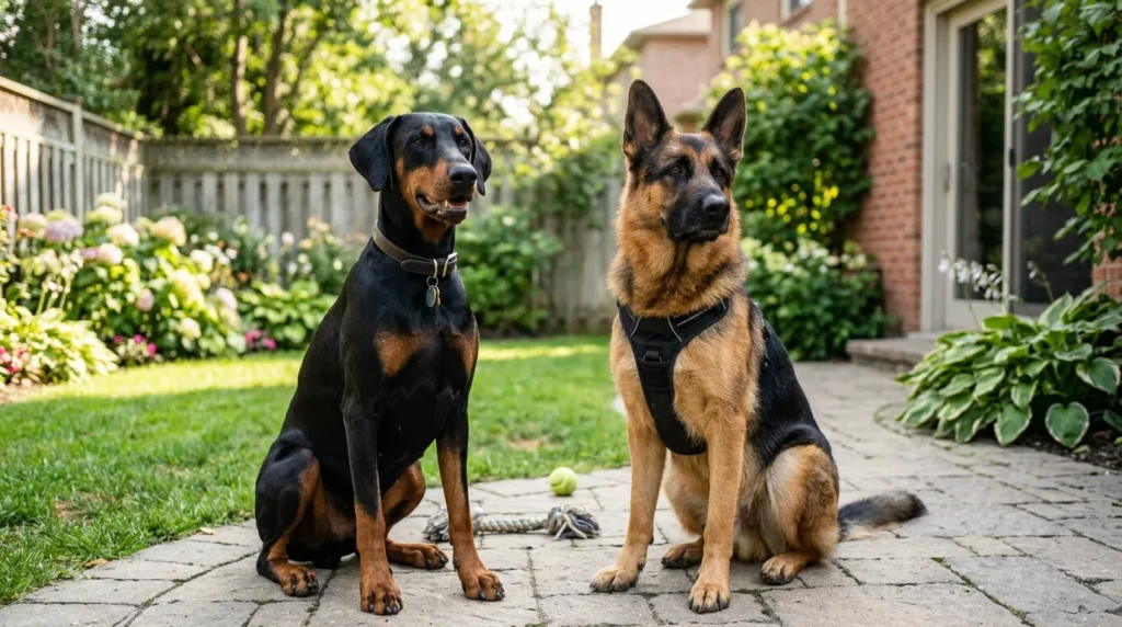 Doberman vs German Shepherd: Comparison