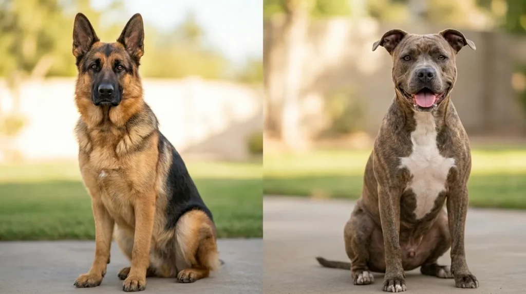 German Shepherd vs Pitbull: Which Breed Would You Choose?