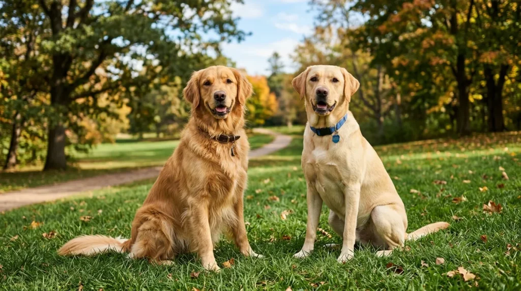 Golden Retriever vs Labrador