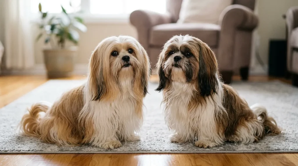 Similarities Between Lhasa Apso vs Shih Tzu
