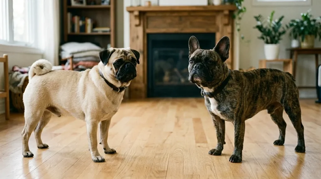 Brachycephaly in Pugs and French Bulldogs