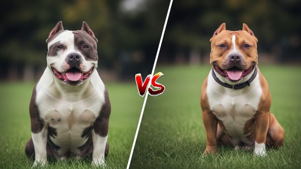American Bully Vs Pitbull