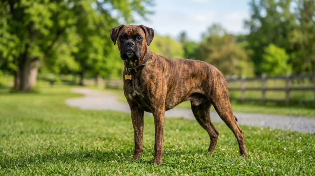 Brindle Boxer
