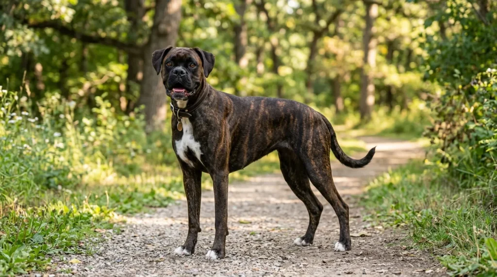 Reverse Brindle Boxer