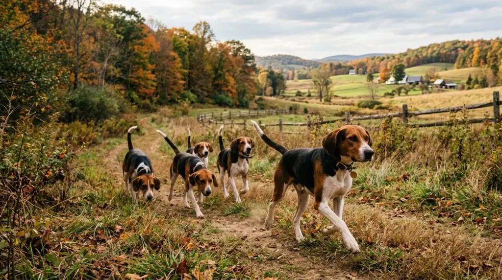 American Foxhounds