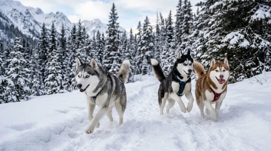  Huskies