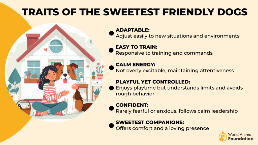 Traits of the Sweetest Friendly Dogs