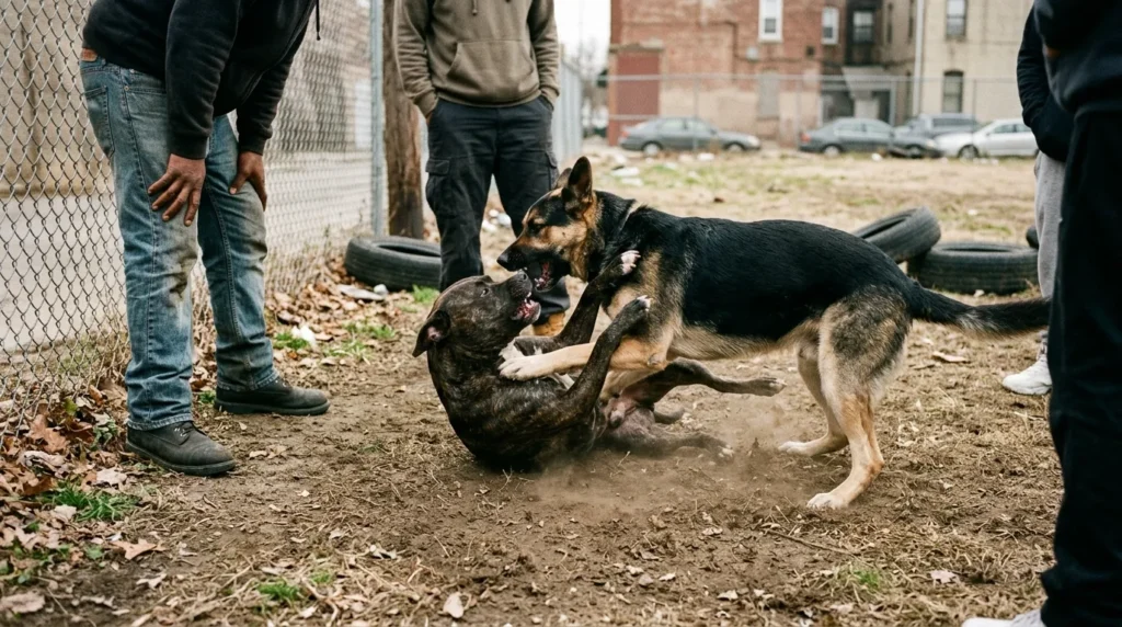 Why Do People Get Involved in Dog Fighting?