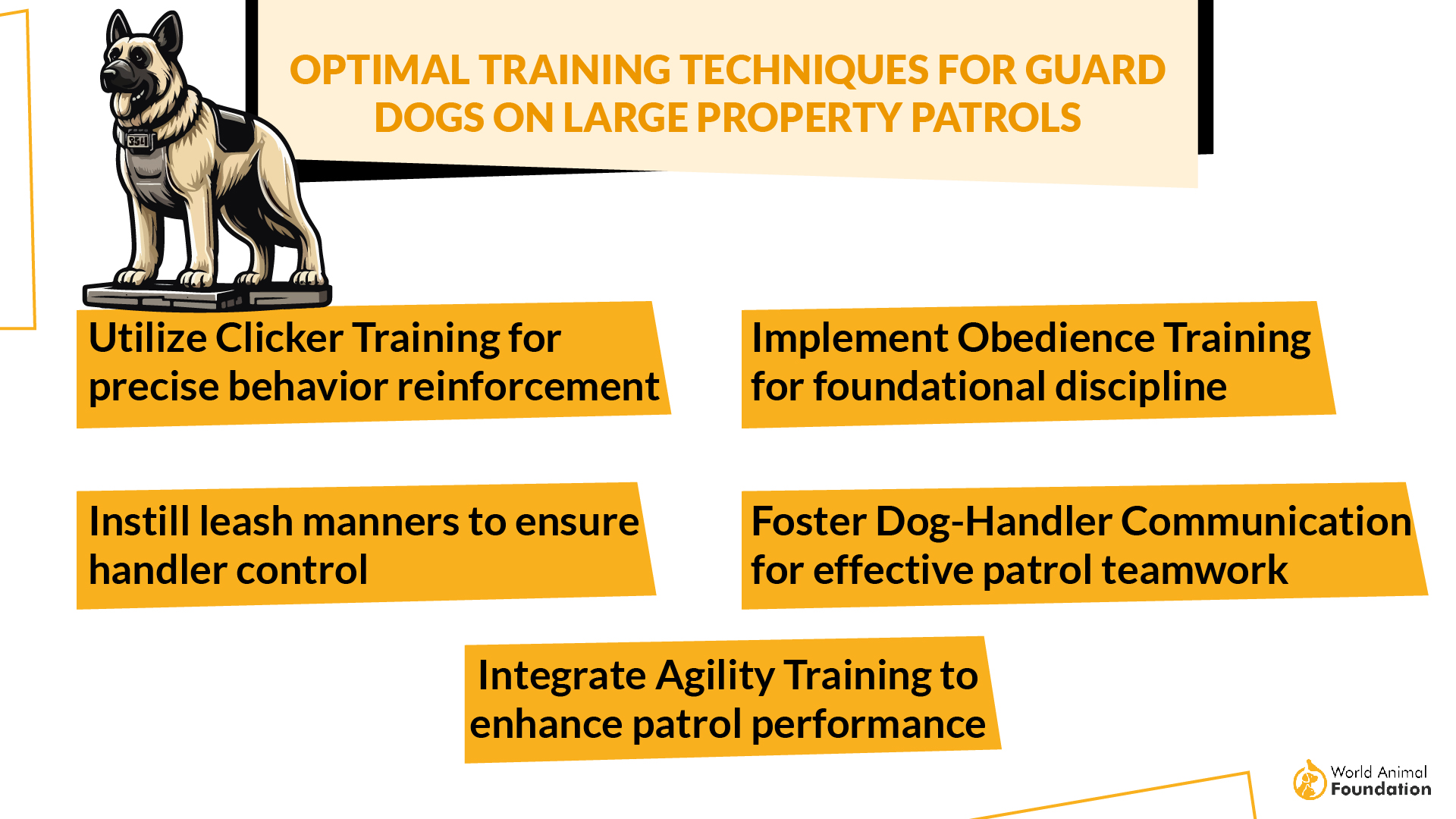Optimal Training Techniques for Guard Dogs-01