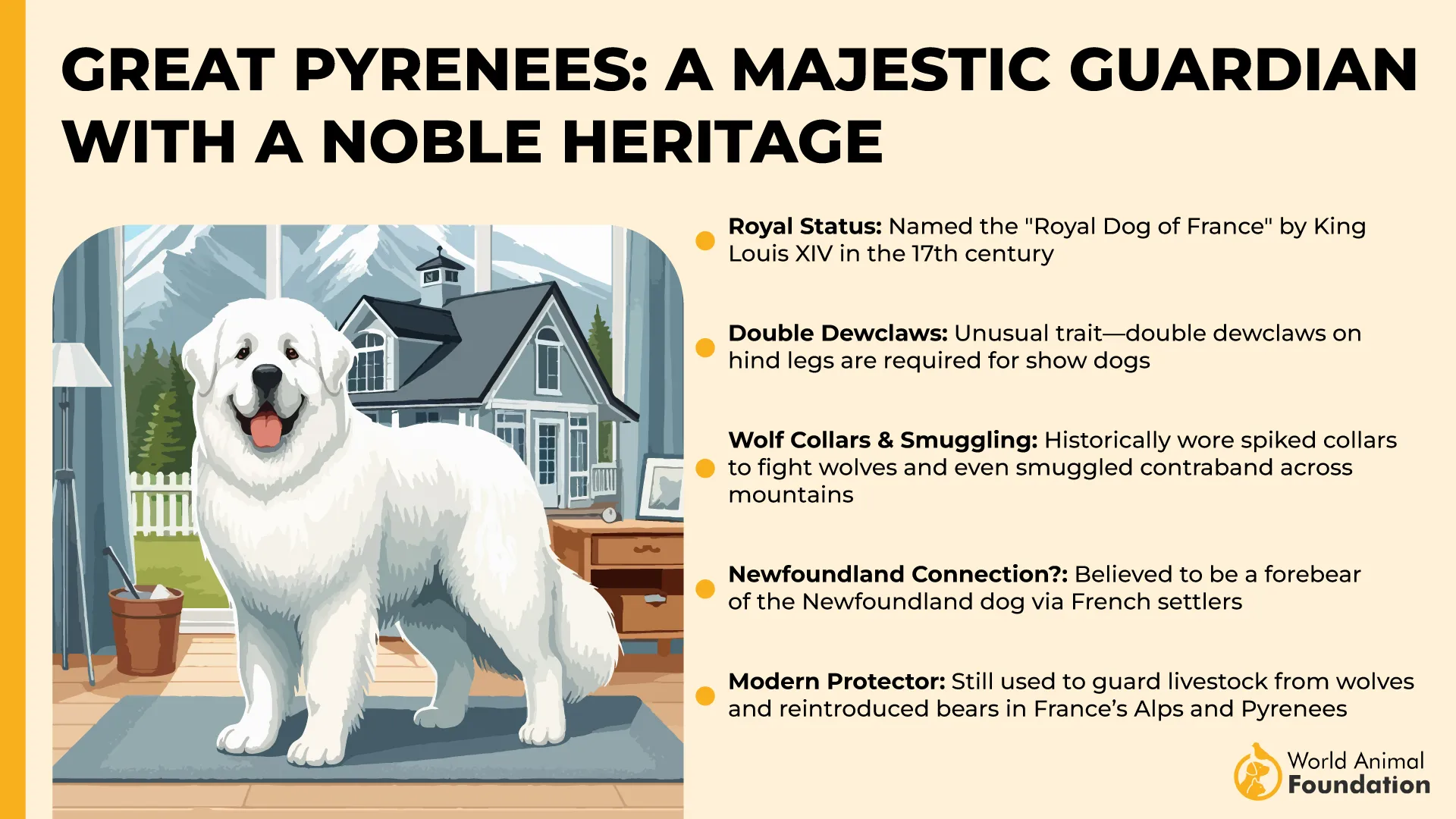 Great Pyrenees A Majestic Guardian with a Noble Heritage-01