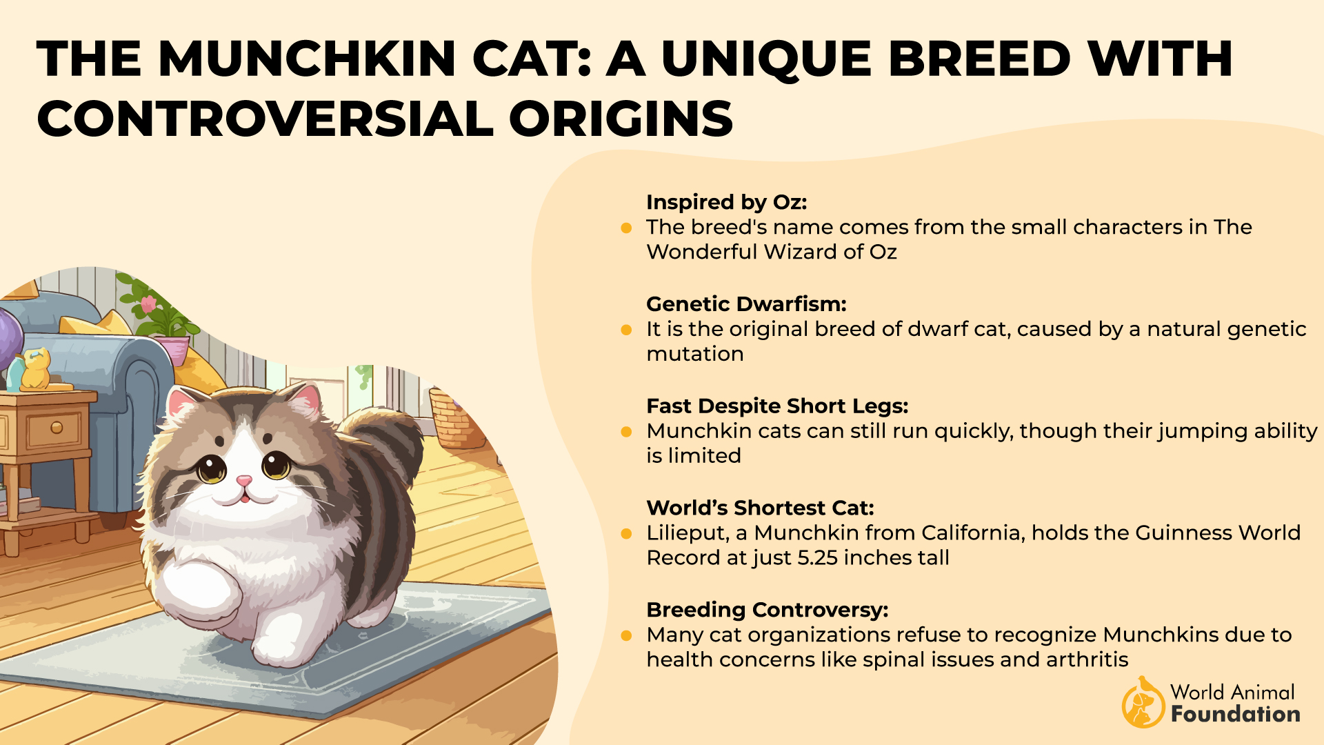 The Munchkin Cat A Unique Breed with Controversial Origins-01