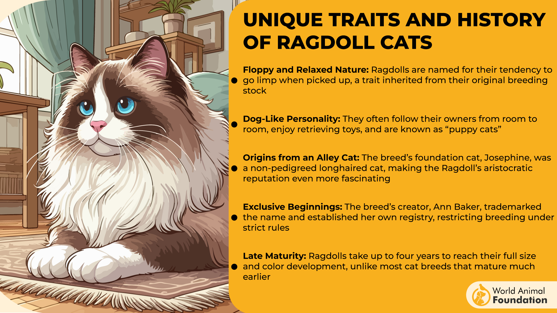 Unique Traits and History of Ragdoll Cats-01