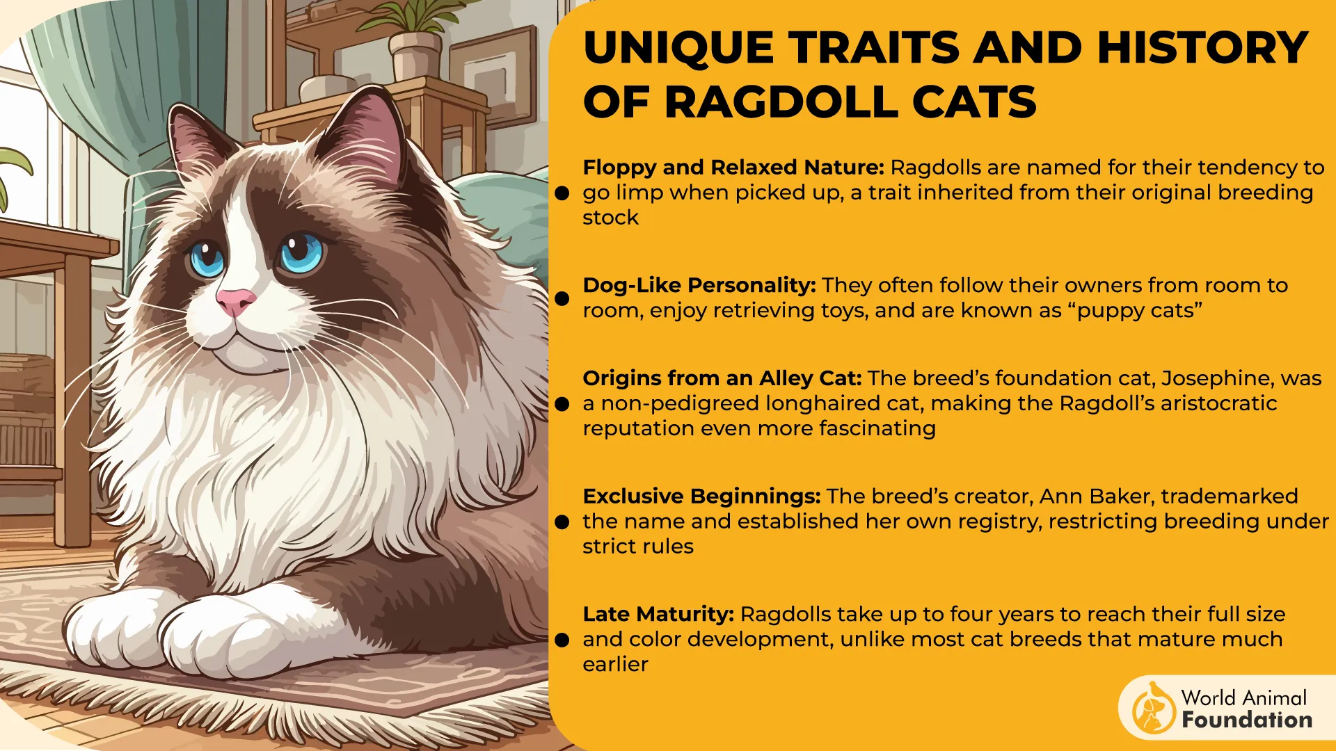 Unique Traits and History of Ragdoll Cats-01