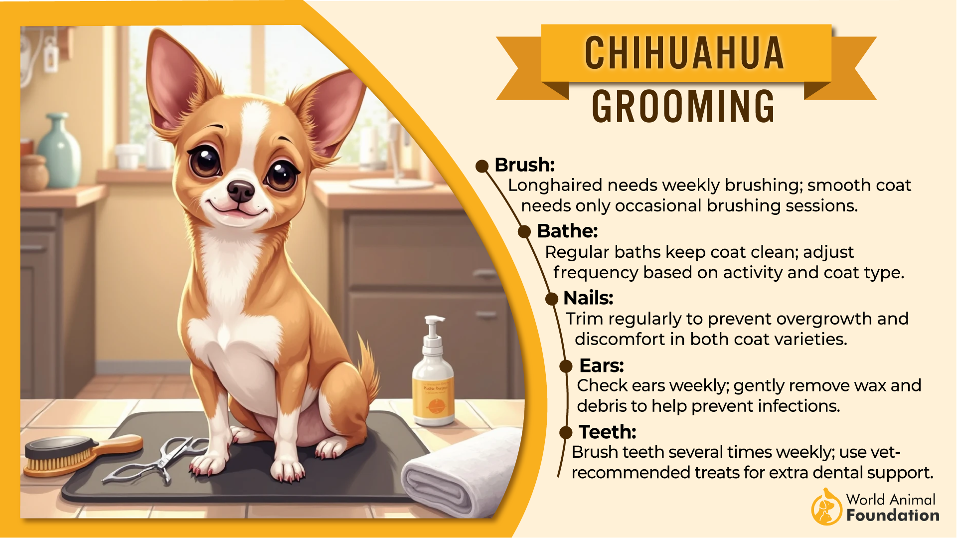 Chihuahua grooming