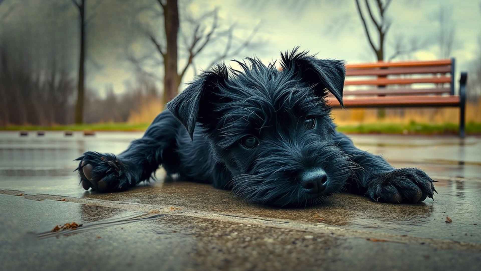 The Dog Who Lived In Shadows — Until Love Found Him
