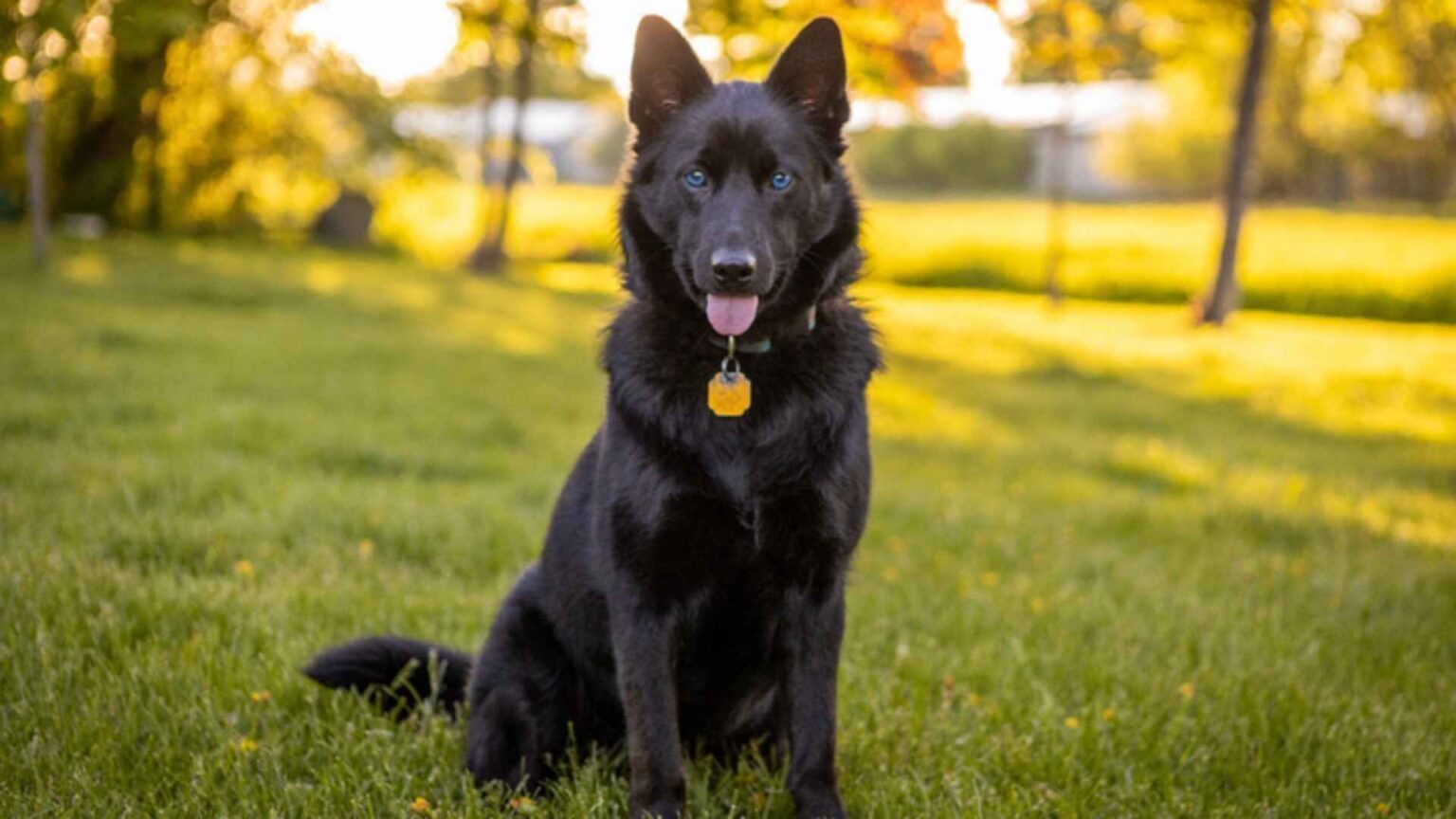 7 Black Dog Breeds With Blue Eyes That Wow