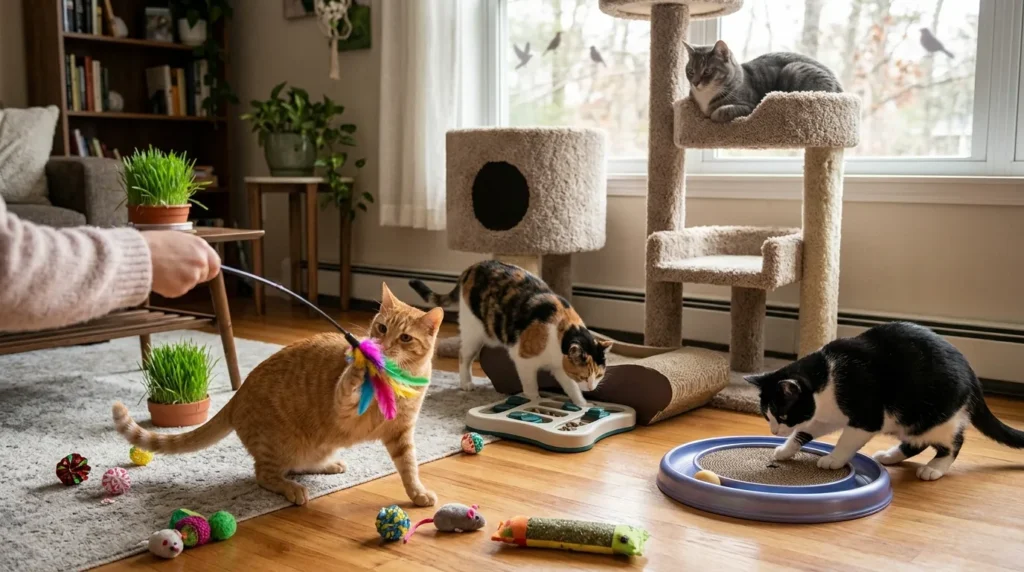 The Entertainment Cost for Cats Can Cost from $20-$50 per Month