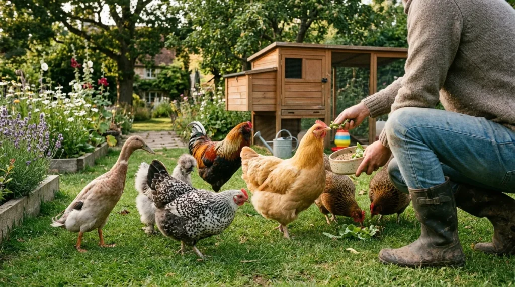 1.3 Million Domestic Fowls Are Kept as Pets in the UK