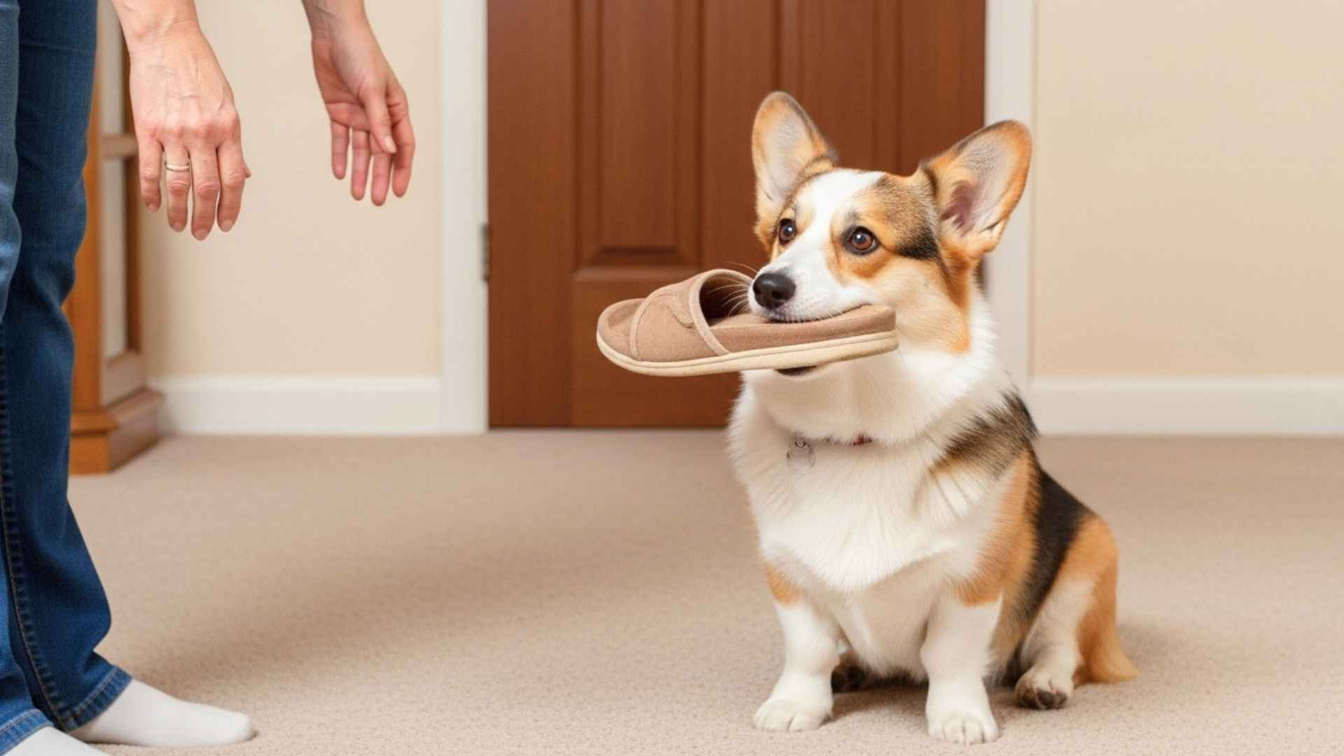 7 Dog Breeds That Bring Slippers As A Loving Gesture