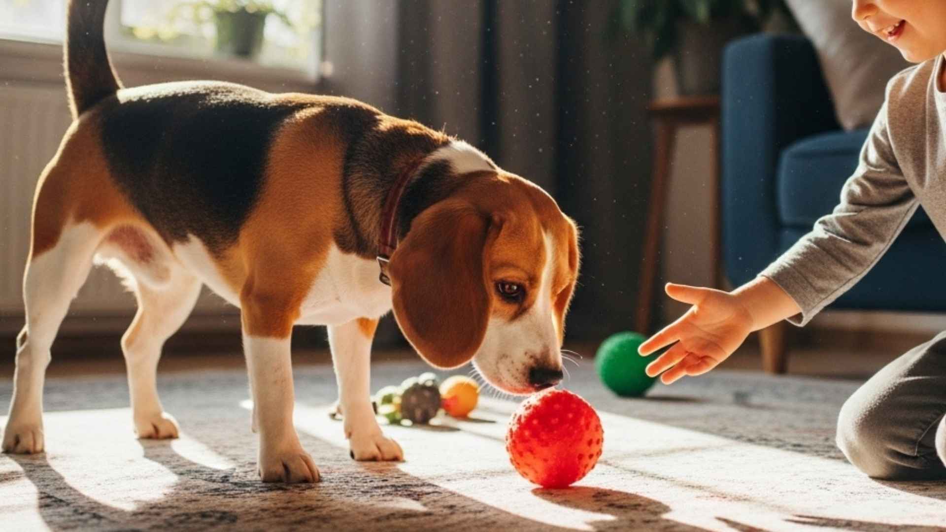 7 Dog Breeds That Push Toys Toward Kids For Play