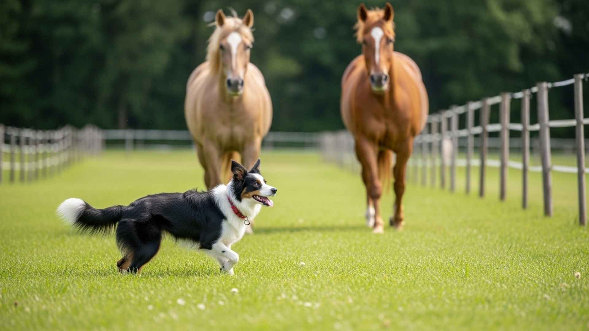7 Dog Breeds That Surround Large Animals Intelligently