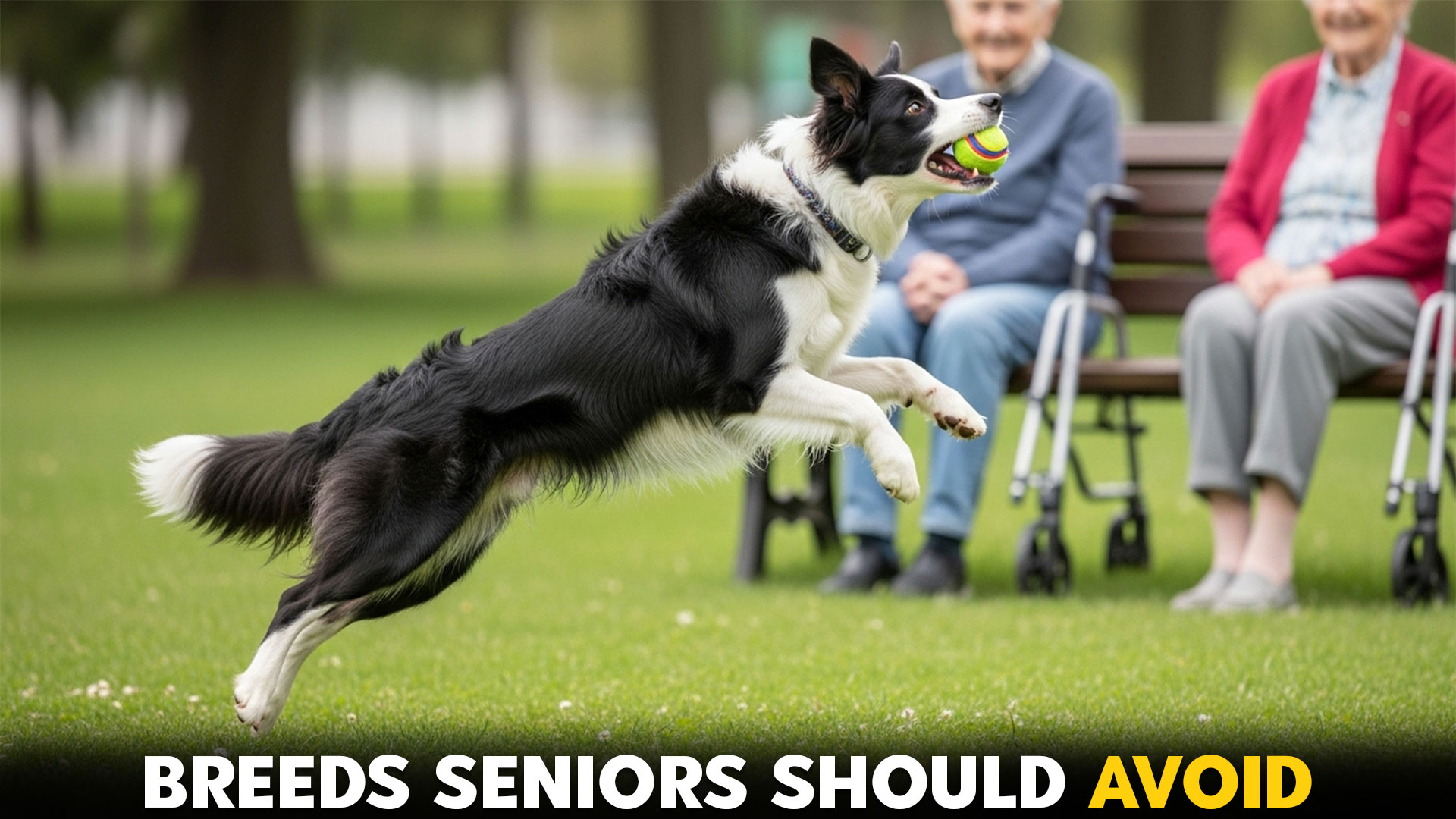 7 Dog Breeds to Avoid for Seniors Due to High Activity Levels That Can Be Overwhelming